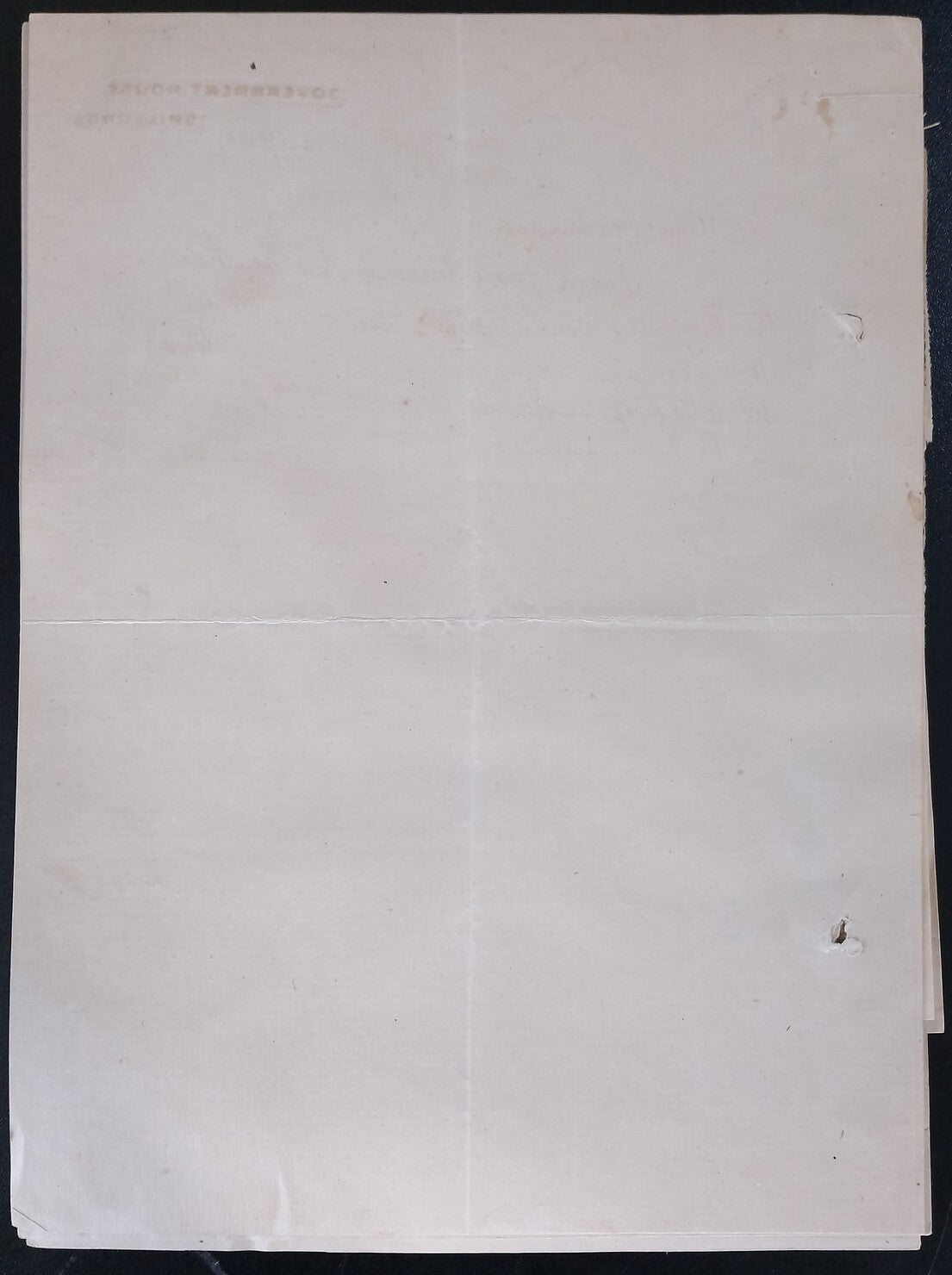 AOP India Correspondence : Assam Flood Relief Fund Donation 1929