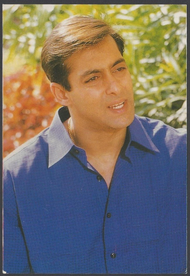 AOP India Bollywood vintage postcard - SALMAN KHAN