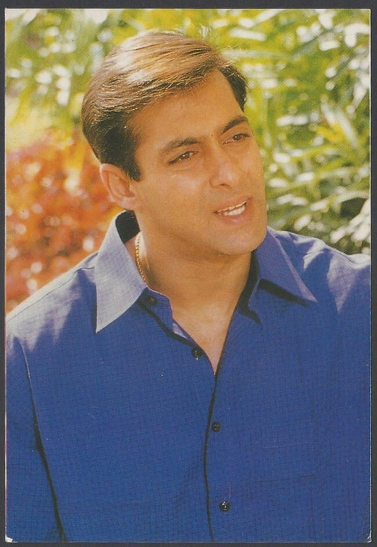 AOP India Bollywood vintage postcard - SALMAN KHAN