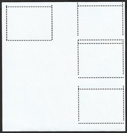 AOP India 2007 Gandhi Satyagraha Centenary MS misperforation error MNH