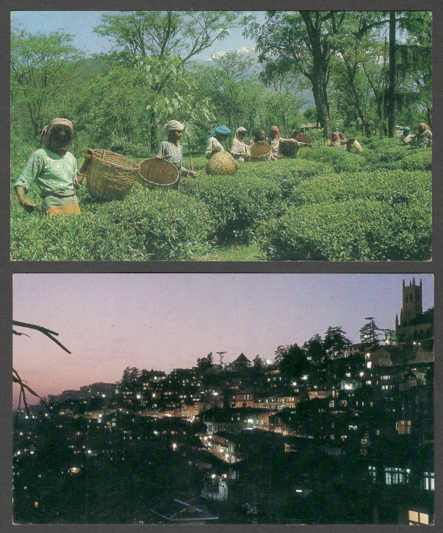 AOP India HIMACHAL vintage postcards (8)