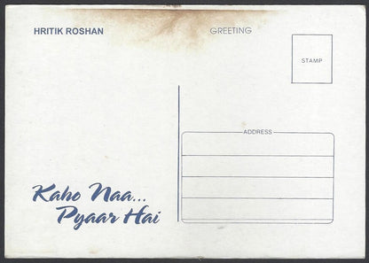 AOP India Bollywood vintage postcard - HRITHIK ROSHAN