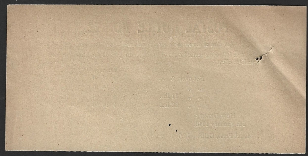 India POSTAL NOTICE #52 5tJan 1948 Postage rates for Gilbraltar + CIRCULAR No.54