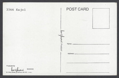 AOP India vintage Bollywood postcard KAJOL