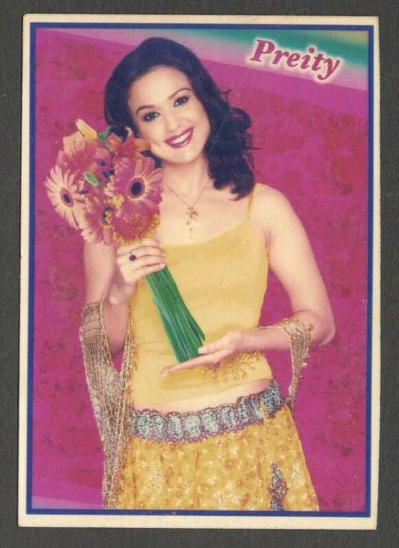 AOP India Bollywood pocket cards PREITY ZINTA (5)
