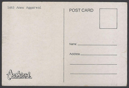 AOP India Bollywood  ANU AGGARWAL vintage postcard