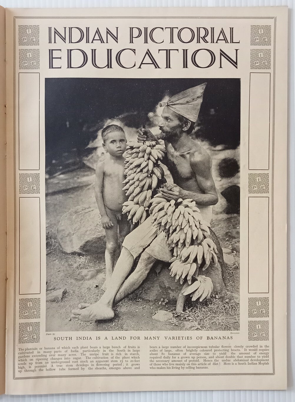 INDIAN PICTORAL EDUCATION 1929.30 Vol.1 No.6 Tribals