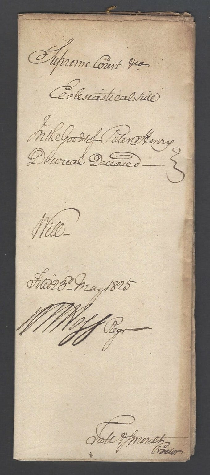 AOP India 1825 Supreme Court, Fort Williams, Calcutta document