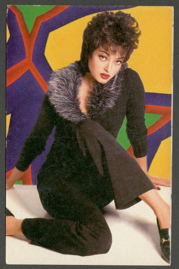 AOP India Bollywood vintage postcard AISHWARYA RAI