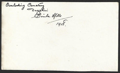 India 1918 Simla Hills photo 8x14 cm