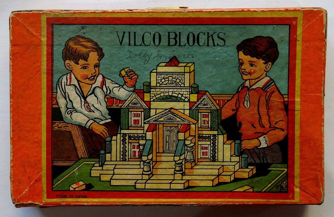 India Vilco Blocks: Building blocks game for children Made in Japan