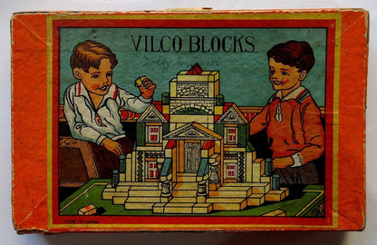 India Vilco Blocks: Building blocks game for children Made in Japan