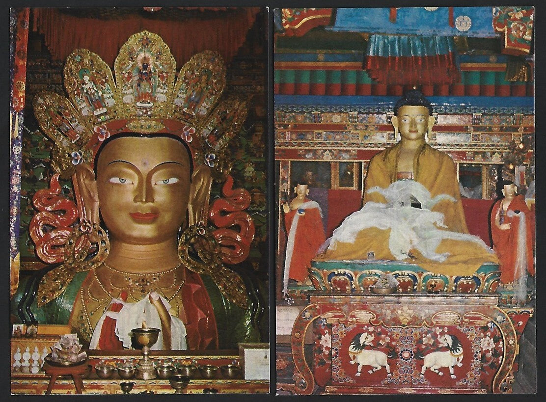 (AOP) Ladakh India Tibet vintage postcards (3)