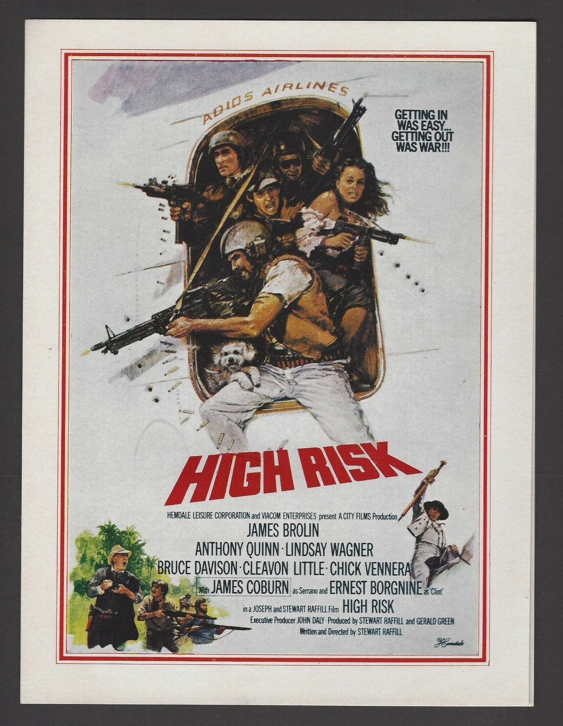 Hollywood Publicity cards for India – Wars movies