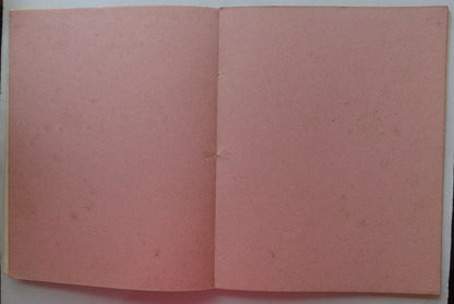India 1916 blotter book with calendar Central Insurance