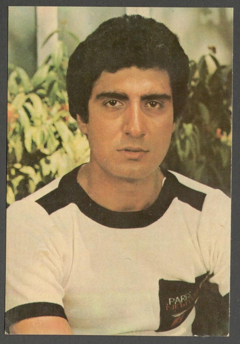AOP India Bollywood vintage postcard RAJ BABBAR