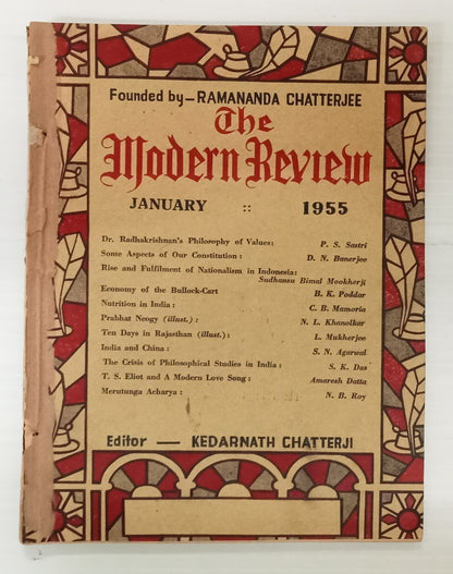 AOP India MODERN REVIEW 1955 Jan Economy of the Bullock-cart
