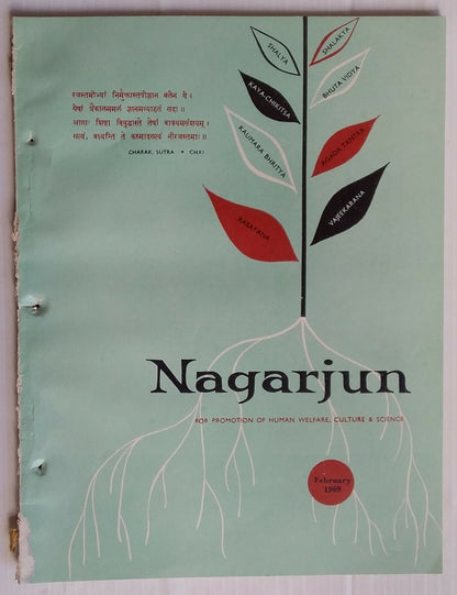 Nagarjun – An English monthly of Indian Ayurvedic Medicine 1959 (7 issues)