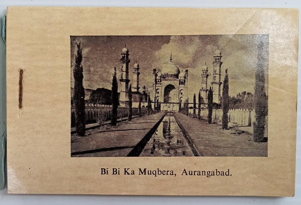 AOP India vintage Tourist booklet with 24 pictures AJANTA ELLORA  AURANGABAD