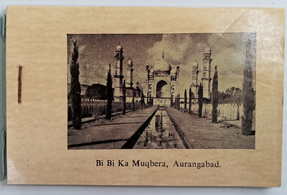 AOP India vintage Tourist booklet with 24 pictures AJANTA ELLORA  AURANGABAD