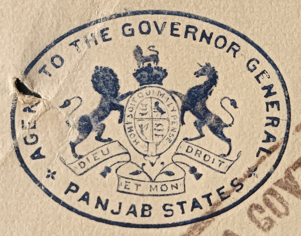 India 1922 letter - Removal of convicts from Andaman Island Jail to Patiala