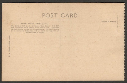 AOP India vintage postcard Khirki Musjid, DELHI