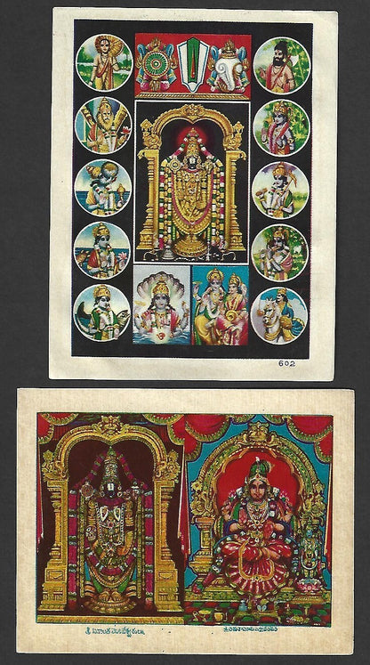 India Hinduism vintage small prints (6)