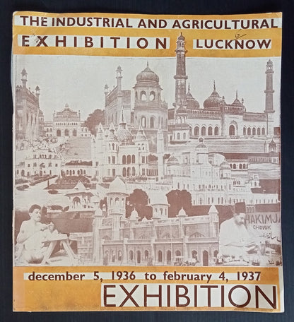 India 1936 Industrial & Agricultural Exhibition Lucknow 12pg booklet PAGES LOOSE