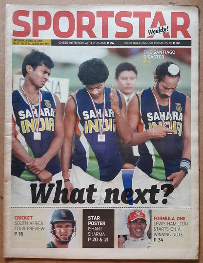 India Sportstar 2006-11 CRICKET cover issues 10” X 13” (5)