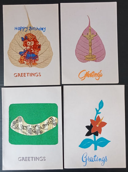 (AOP) India vintage hand made greeting cards (6)
