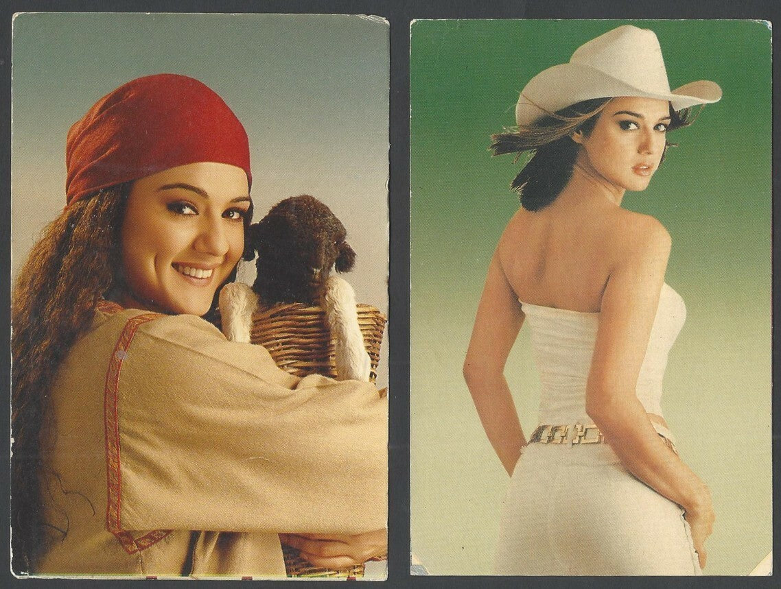 India Bollywood postcard Preity Zinta (10)