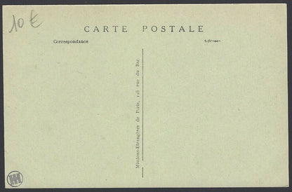 An Indian Catechist & his family vintage postcard