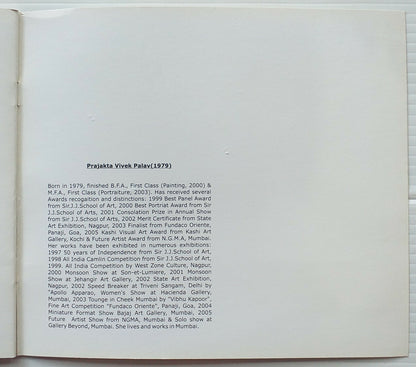 India Contemporary Art PRAJAKTA PALAV 2005 Exhibition souvenir12pages