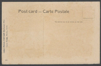 India Sanskrit College Jaipur vintage postcard
