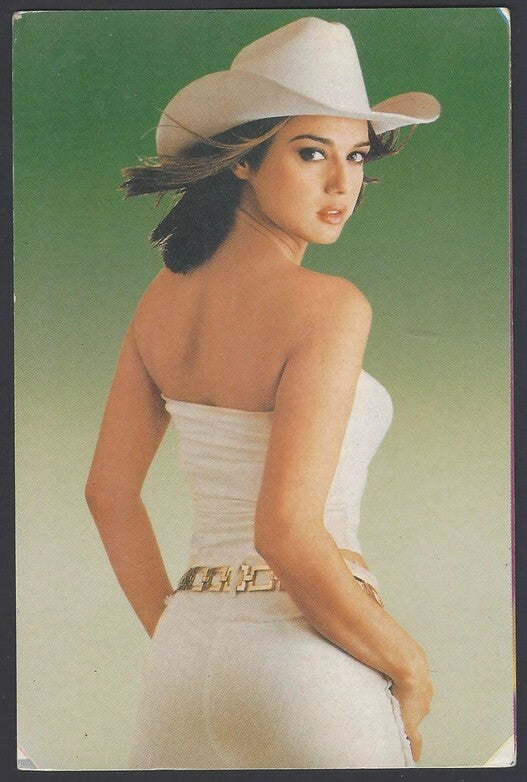 AOP India Bollywood PREITY ZINTA vintage postcard 