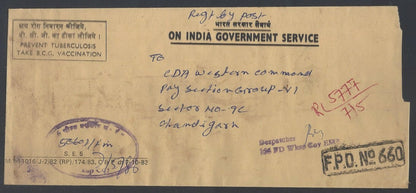 AOP India registered FPO covers 1980s (10)