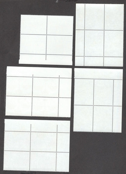India 2010 Zodiac - Astrological Signs set of 12 MNH blocks of 4