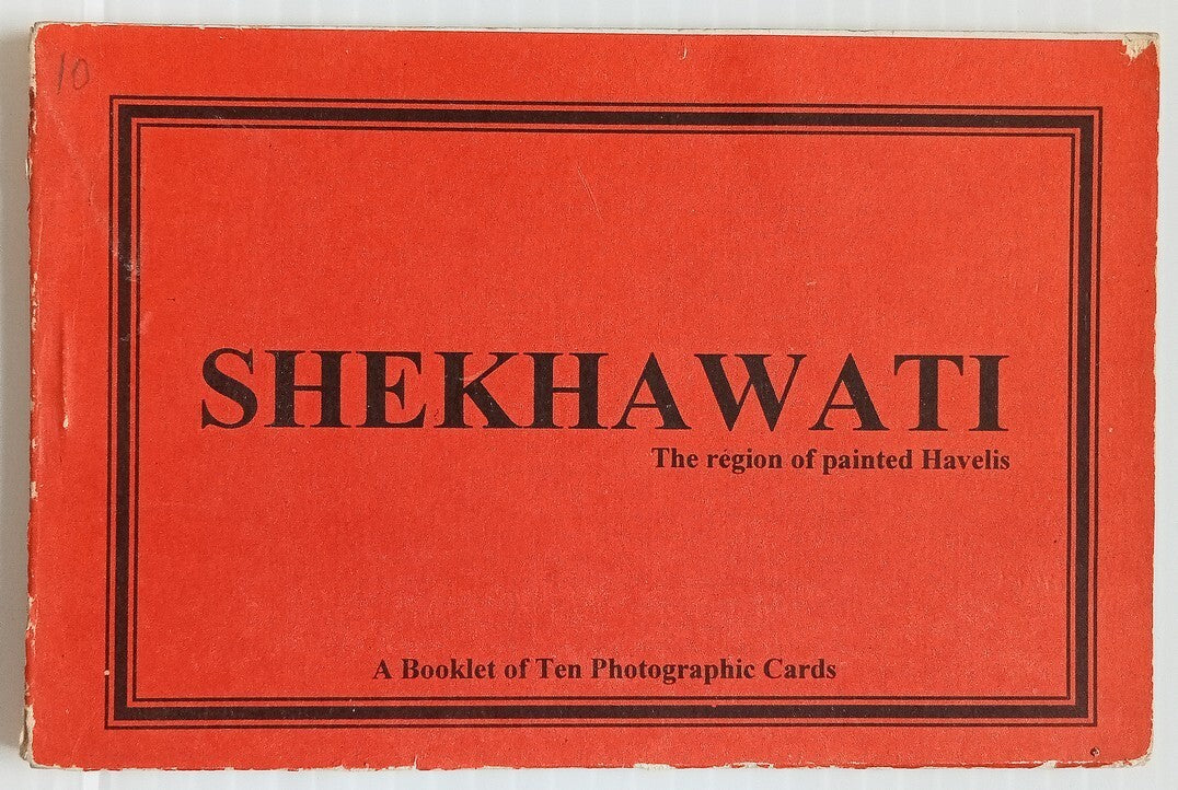 AOP India SHEKHAWATI booklet of 10 postcards