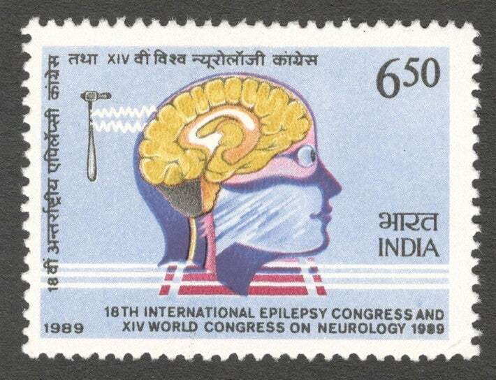 AOP India 1989 Epilepsy Congress & World Congress of Neurology MNH