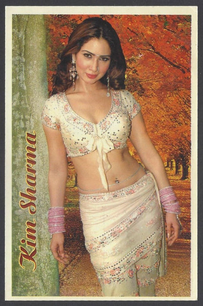 AOP India Bollywood  KIM SHARMA vintage postcard