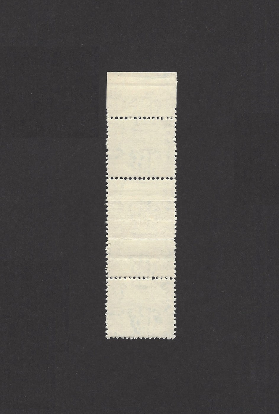 India 1979 Agriculture Rice Picking 13mm pre-printing paper fold MNH