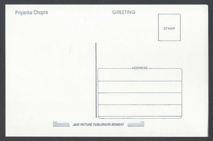 AOP Bollywood vintage postcard PRIYANKA CHOPRA
