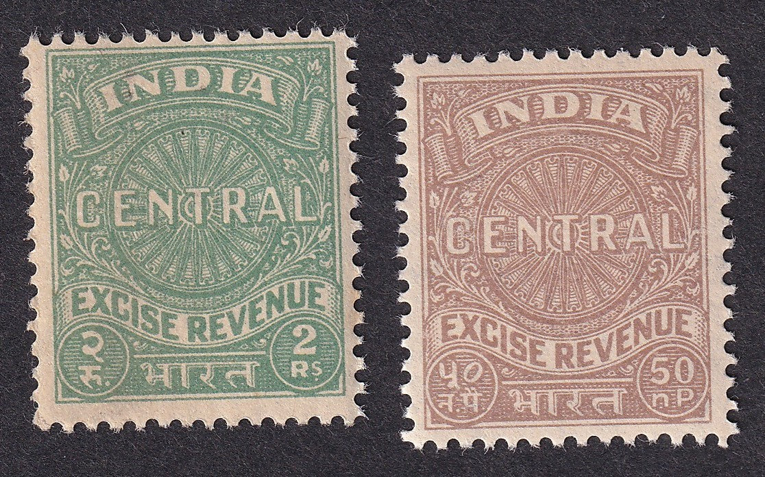 India revenues - CENTRAL EXCISE (2) MNH
