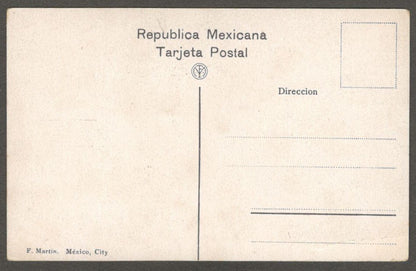 (AOP) Mexico Types of Indians postcard