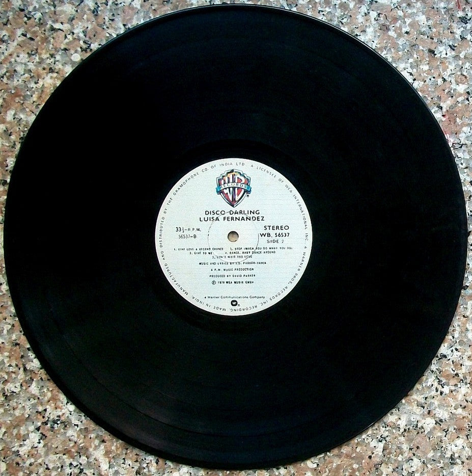 Luisa Fernanda Disco Darling WB India 12" LP