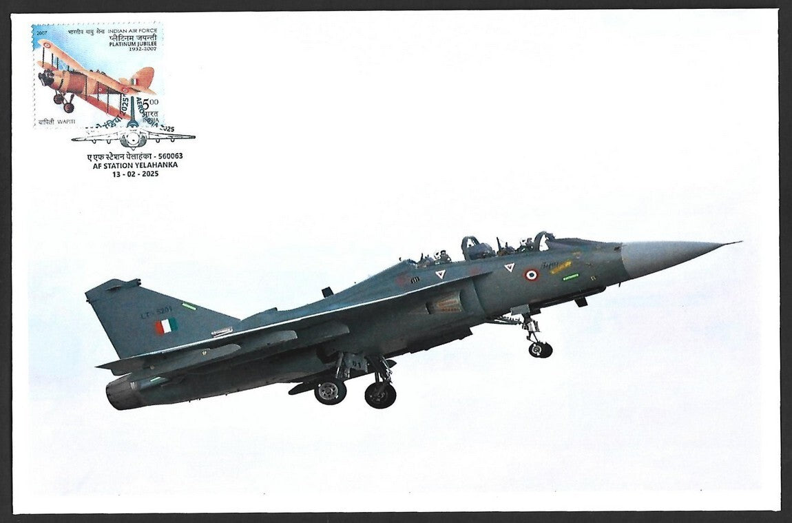 2028 Indian Air Force, Telahanka Special Cover HAL TEJAS TRAINER
