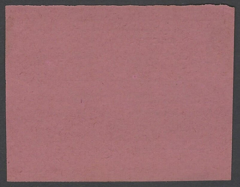 AOP India ROCKET MAIL Test Firing GERTRUDE COLLINS signed pair of labels