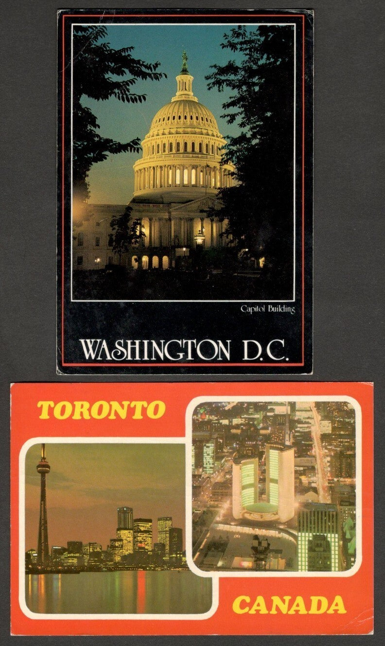 AOP India incoming postcards from many different countries (10)