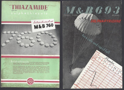 India 1940s to 1950s MAY & BAKER medical advertisement brochures (13) ZAZ