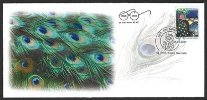 India 2017 Nature set of 6 FDCs